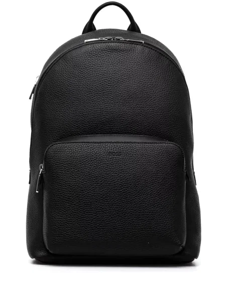Rucsac Boss din piele negru