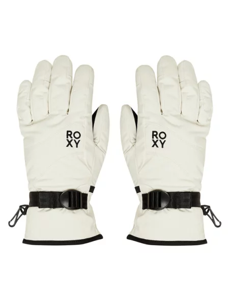 Roxy Rokavice za snowboard Jetty Solid bela