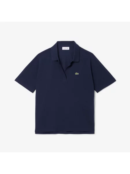 Lacoste Koszulka Polo Relaxed Fit granatowa