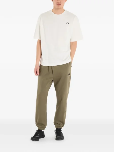 Cropp tricou Adidas din dantelă cu imagine negru