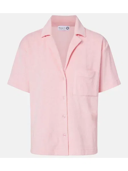 Koszula Hunza G frotte różowa