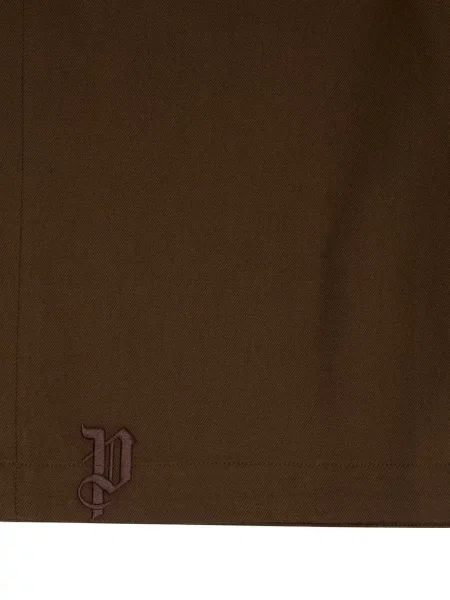 Rövidnadrág Palm Angels autogrammal barna