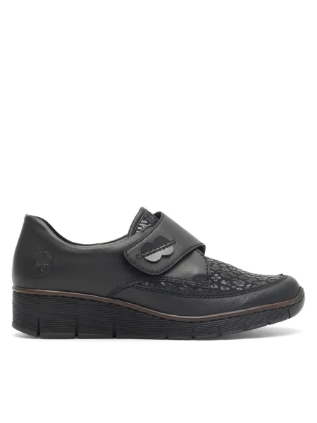 Rieker Pantofi negru