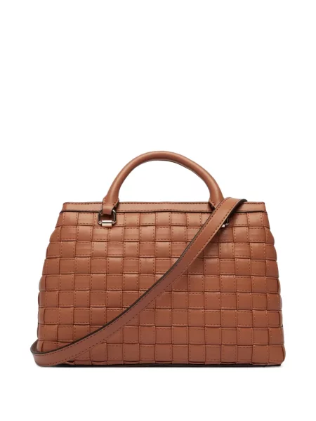Geantă shopper Guess maro