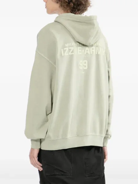 Hoodie Izzue με κέντημα πράσινο