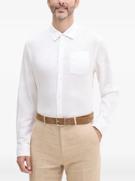 Cămașă Guess de in alb