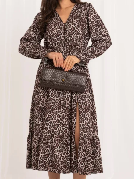 Midi haljina Italy Moda crna