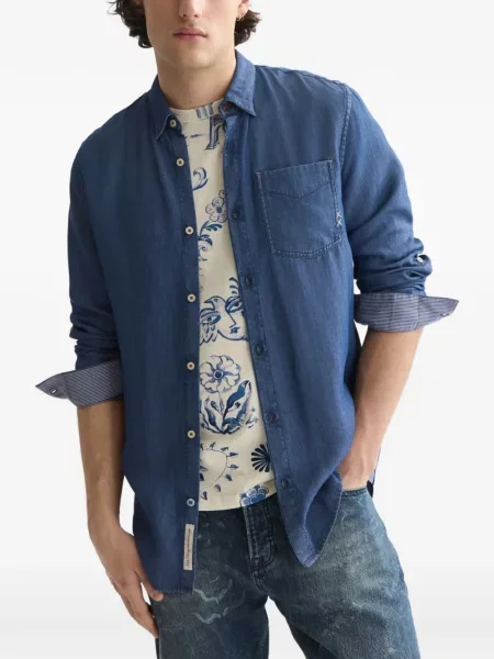 Cămașă Scotch & Soda albastru