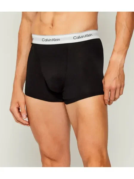 Calvin Klein Underwear Boxeralsók tengerészkék / türkiz fehér fekete