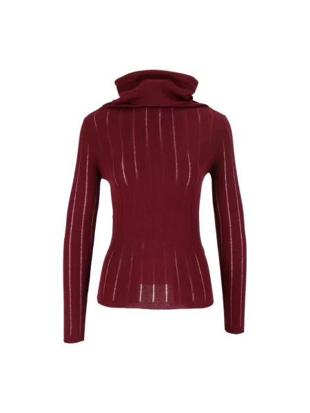 Sweter Max Mara Studio wełniany czerwony