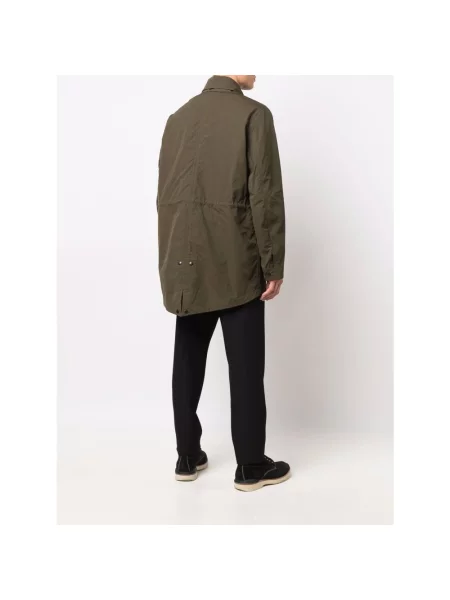 Płaszcz Woolrich wełniany zielony