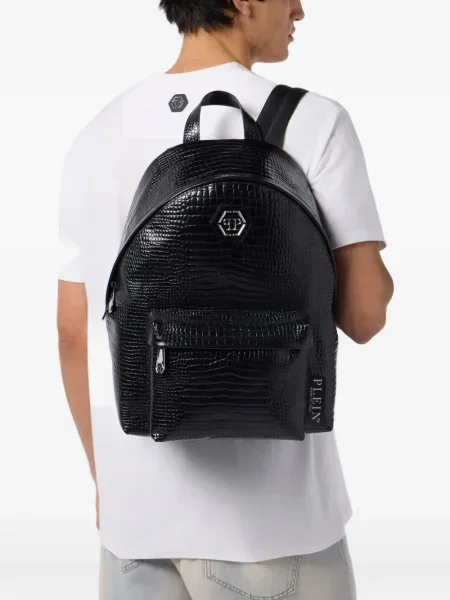 Rucsac Philipp Plein din piele negru