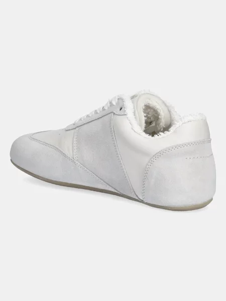 Kožené tenisky Maison Margiela šedé