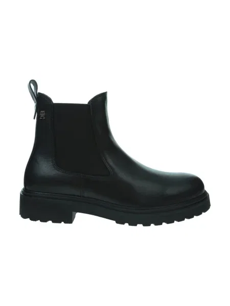 TOMMY HILFIGER Ghete chelsea negru