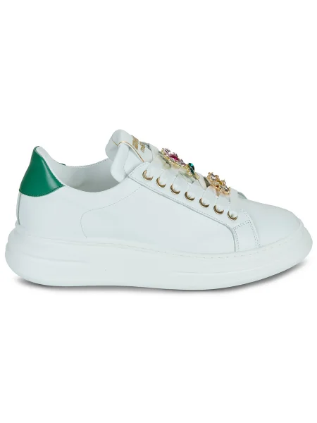 Pantofi Meline alb
