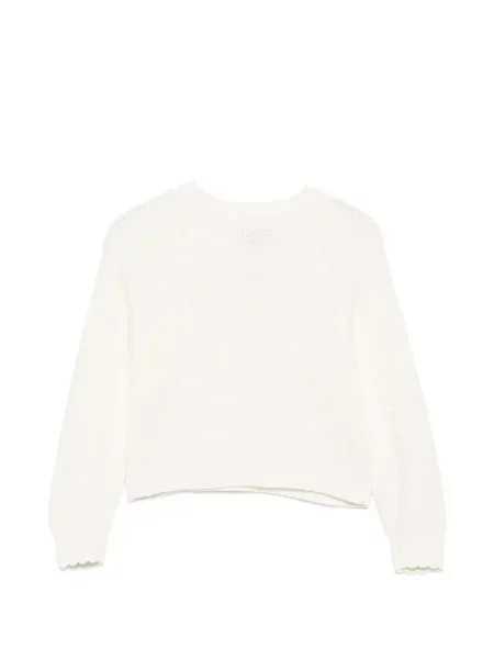 Sweter dziecięcy Emporio Armani biały
