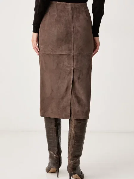 Замшевая юбка Weekend Max Mara