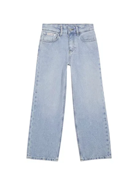 Džínsy Calvin Klein Jeans modrá