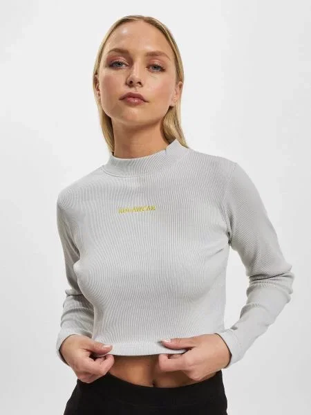 Tricou mânecă lungă Just Rhyse gri