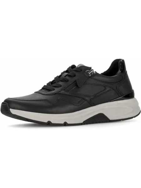 Sneakersy Gabor skórzane czarne