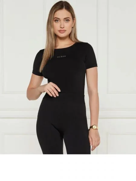 GUESS ACTIVE Hanorac negru