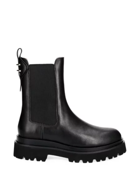 Botine chelsea Coccinelle chunky negru