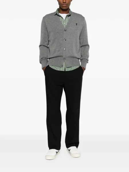 Cardigan Ami Paris gri