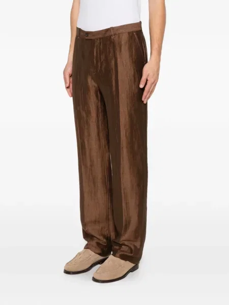 Pantaloni John Varvatos maro