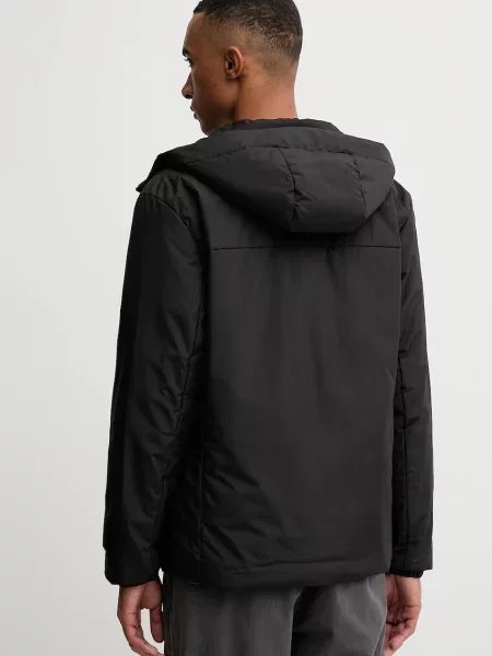 Bunda Tommy Jeans přechodná černá