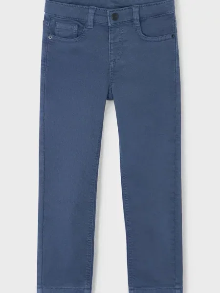 Mayoral kalhoty soft regular fit modré