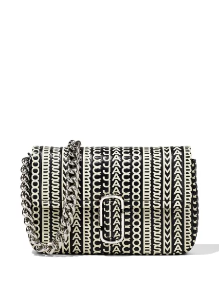 Geanta de piele Marc Jacobs din piele negru