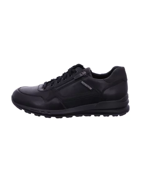 Sneakersy Mephisto skórzane casual czarne