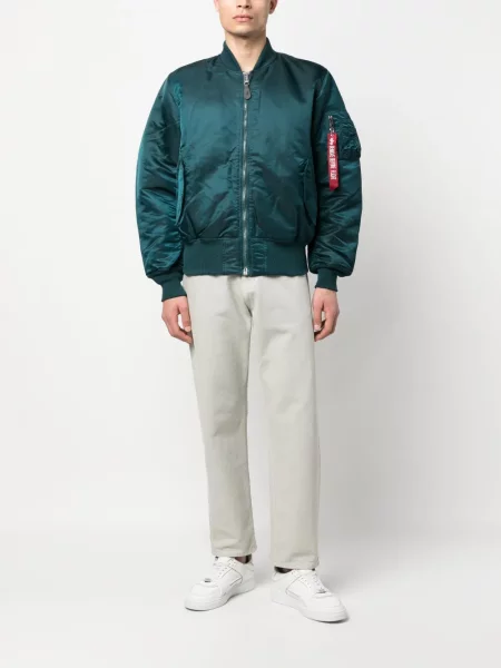 Bomber bunda Alpha Industries modrá