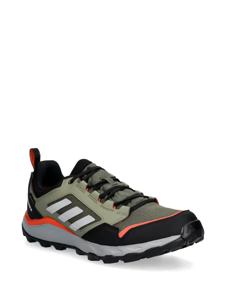 Pantaloni Adidas tricotate cu autograf alergare albastru