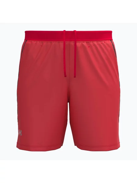 Шорти для бігу Under Armour Launch 7" racer red/black/reflective чорні