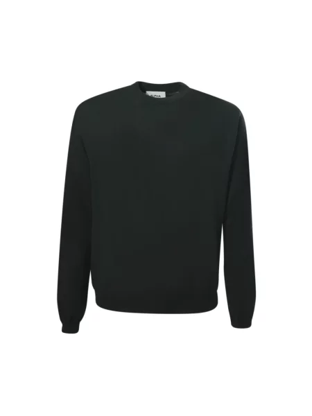 Sweter Alpha Studio wełniany czarny