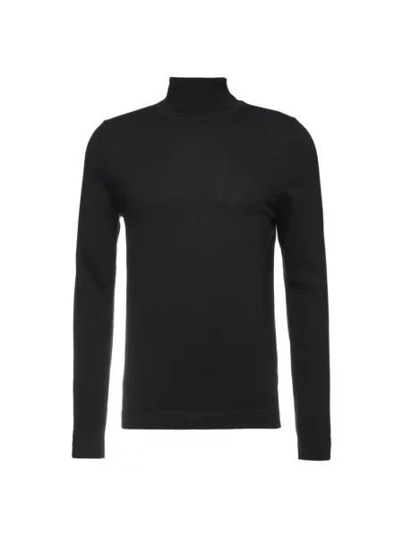Sweter z golfem Drykorn do golfa czarny