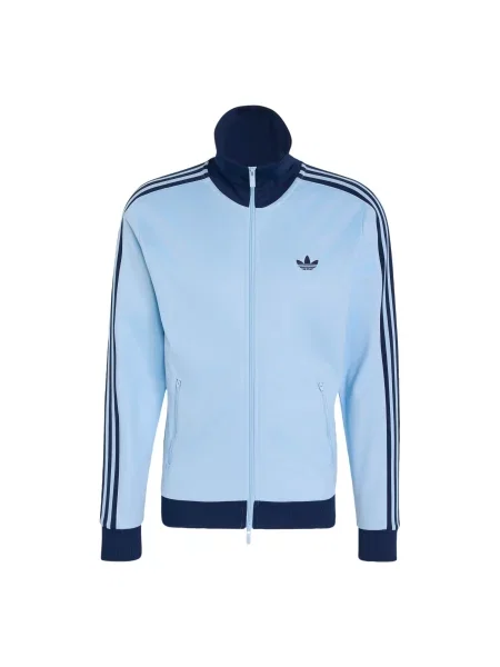 ADIDAS ORIGINALS Ζακέτα φούτερ Classic μαρέν / γαλάζιο μπλε