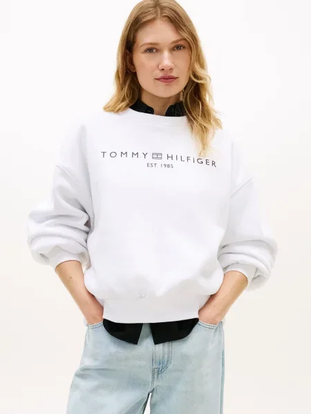 Geacă Tommy Hilfiger alb