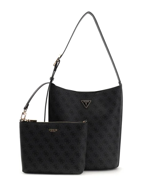 Guess Geantă Meridian II Gri negru