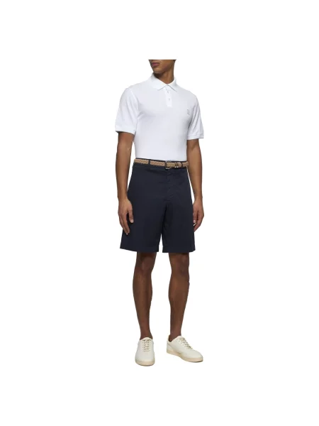 Bermudy Brunello Cucinelli niebieskie