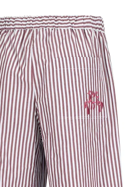 Pantaloni The Attico cu cordon roșu