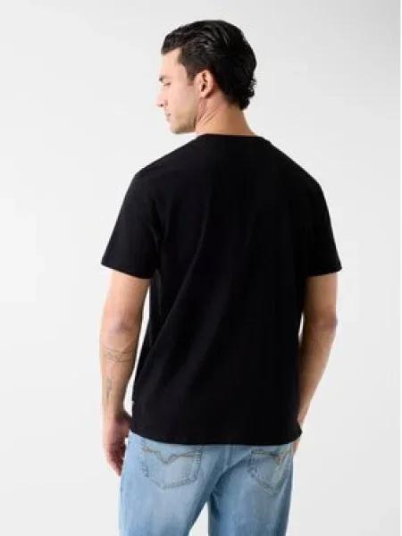 Guess Póló Regular Fit fekete