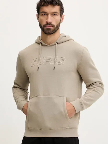 Guess bluza ALDWIN beżowa