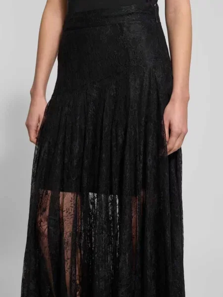 Spódnica z koronki o linii A Model LEA' Copenhagen Muse czarna