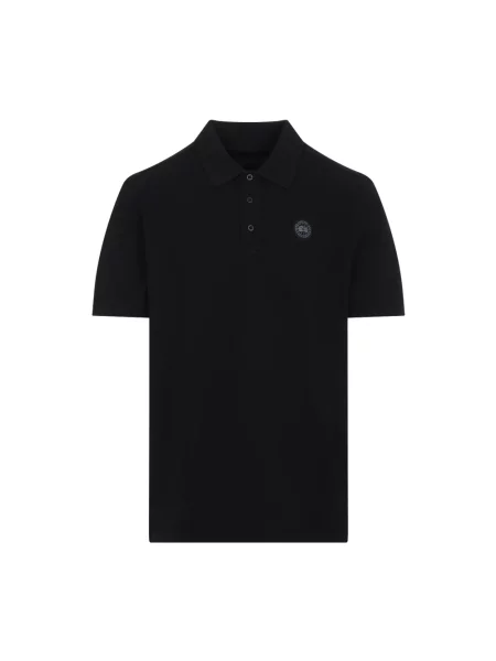 Koszulka polo Canada Goose czarna