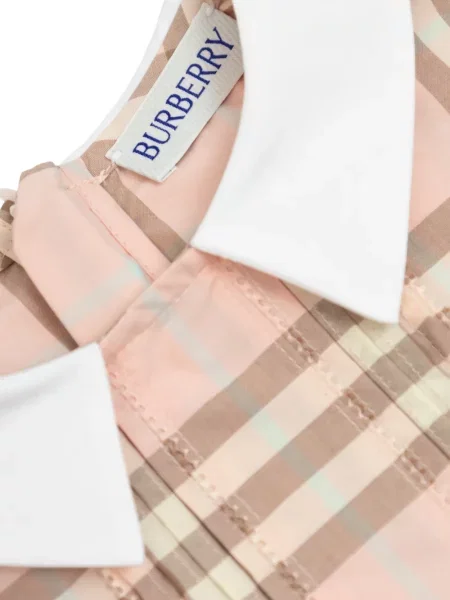 Sukienka dziecięca Burberry różowa