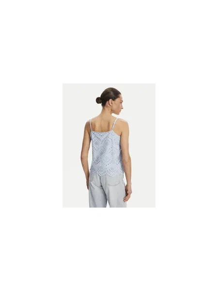 Pieces Felső Vilde Regular Fit kék