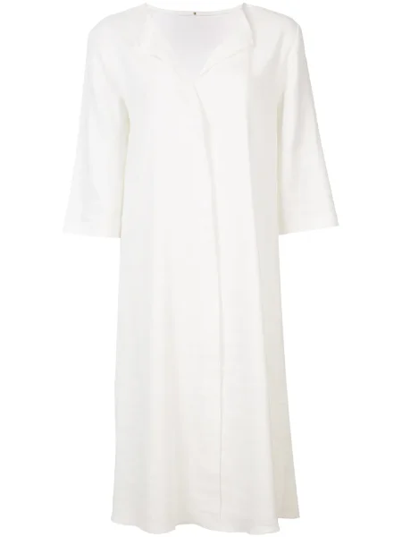 Sukienka koszulowa Peter Cohen garniturowa biała