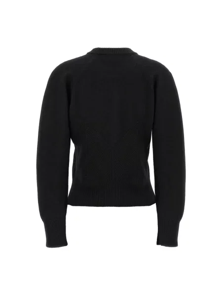 Sweter Alexander Mcqueen wełniany czarny